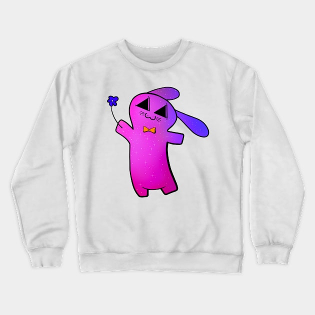 Mew-mew BunBun Crewneck Sweatshirt by Red Fox